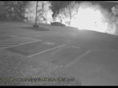 VIDEO: Store cameras catch killer stalking victim, 19; later, he buys gas, burns body.