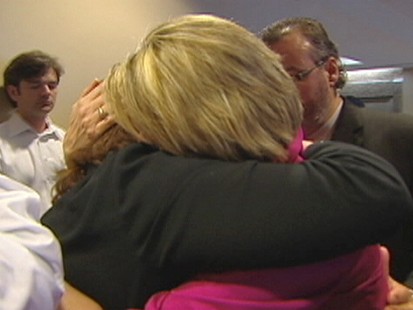 VIDEO: Grieving Mom Embraces Killers Family