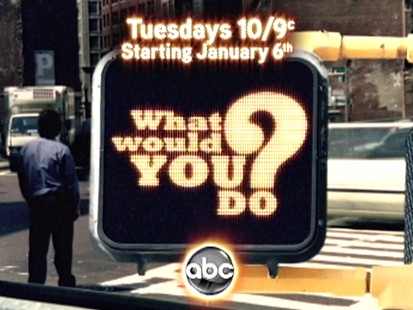 VIDEO: What Would You Do?