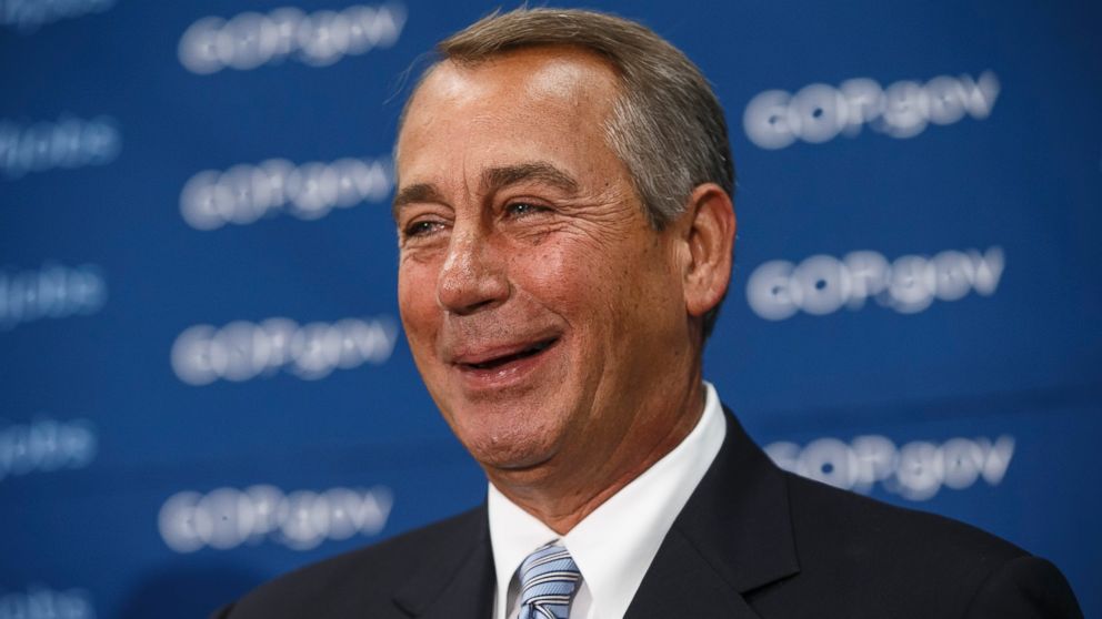 In this file photo, John Boehner is pictured in Washington, D.C. on Feb. 26, 2014.
