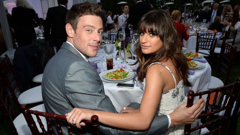 Cory Monteith, left,and Lea Michele attend the 12th Annual Chrysalis Butterfly Ball on June 8, 2013 in Los Angeles, Calif.  