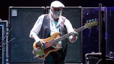 PHOTO: John McVie from Fleetwood Mac performs at Bercy in Paris, France, Oct. 11, 2013.
