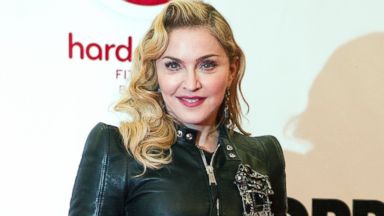 PHOTO: Madonna arrives to the opening of Hard Candy Fitness, Oct. 17, 2013, in Berlin.