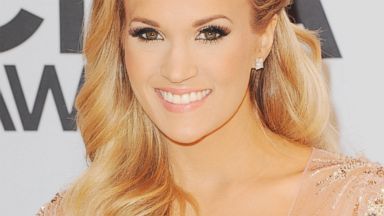 PHOTO: Singer Carrie Underwood attends the 47th annual CMA Awards at the Bridgestone Arena on November 6, 2013 in Nashville, Tennessee.