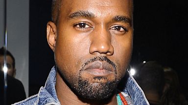 PHOTO: Kanye West, left, attends the 2013 MTV Video Music Awards at the Barclays Center, Aug. 25, 2013 in the Brooklyn borough of New York City. West tweeted an image, right, promoting his upcoming tour.