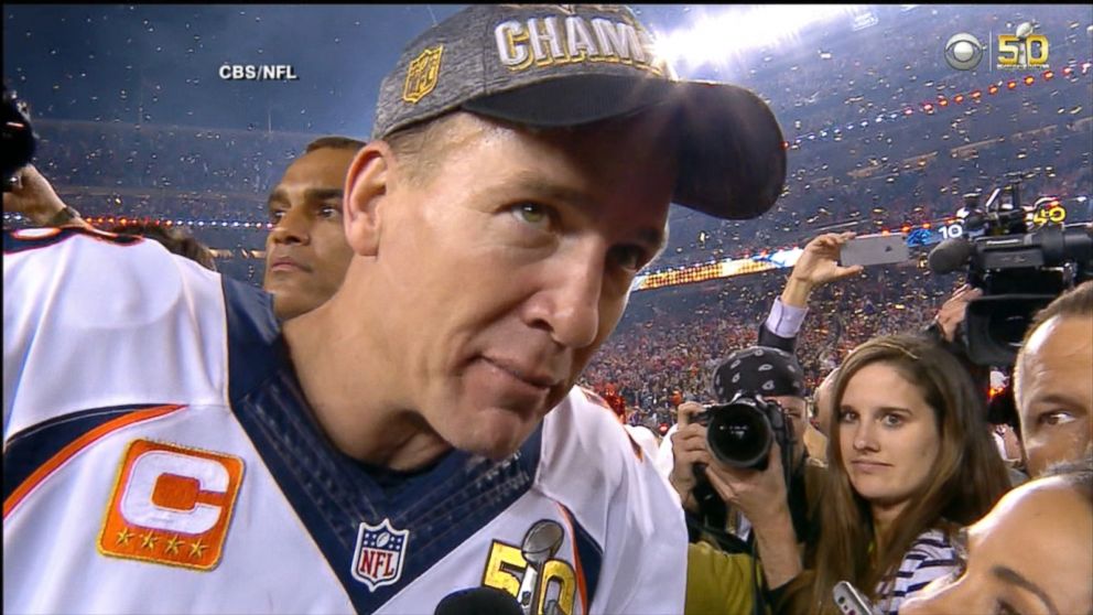 Budweiser Says It Didn't Pay Peyton Manning to Mention Beer Video ABC