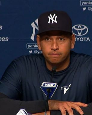 VIDEO: New York Yankees' star Alex Rodriguez said a tearful goodbye to the game of baseball as the team announced that he will play in his final game next Friday, Aug. 12 before taking on the role as a special adviser and instructor to the team.