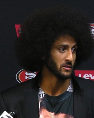 VIDEO: Colin Kaepernick, whose refusal to stand for the national anthem spurred a wider protest among professional athletes over U.S. race relations, is under renewed scrutiny as he plays his first game this season as starting quarterback.