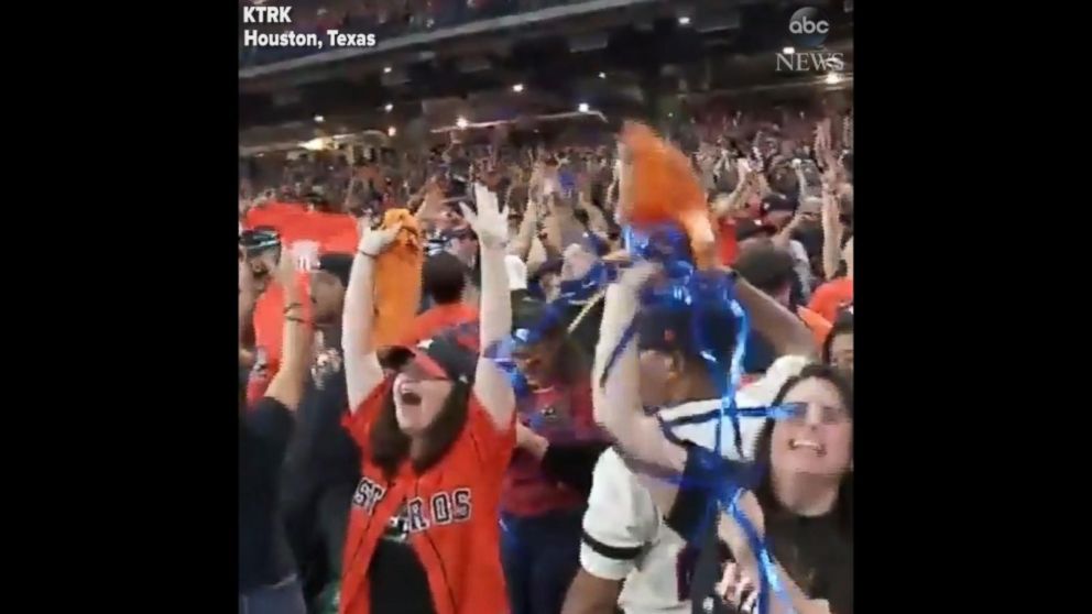 Astros fans celebrate in Houston after World Series win Video - ABC News