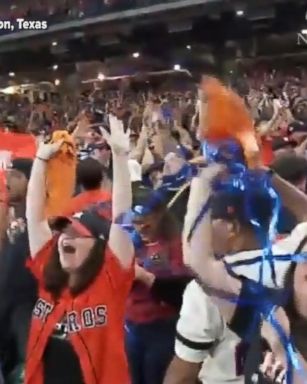 VIDEO: Astros fans celebrate in Houston after World Series win