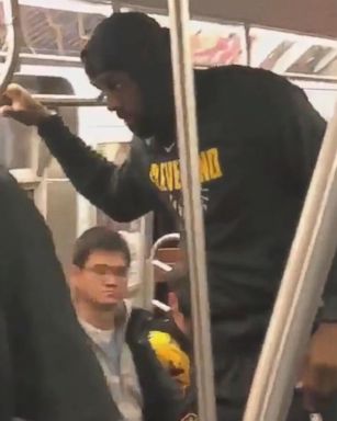 VIDEO: The team was staying at a hotel near Madison Square Garden and decided to take the subway back to the hotel due to traffic delays.