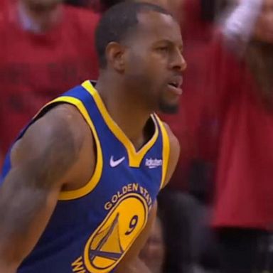 VIDEO: Warriors top Raptors in finals' second game