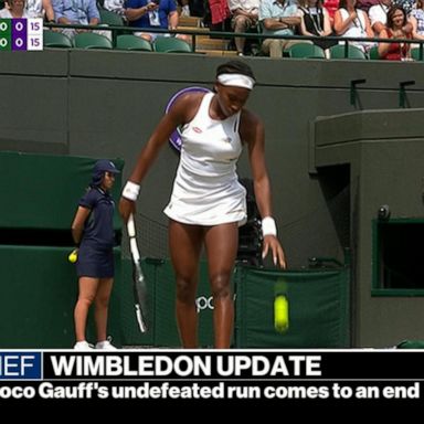 VIDEO: Coco Gauff's history-making Wimbledon journey comes to an end