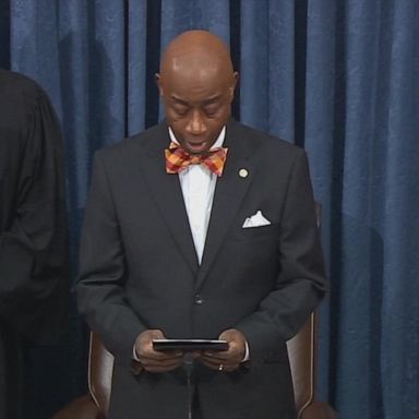 Senate Chaplain Barry Black led a prayer acknowledging the death of the NBA superstar ahead of President Donald Trump’s impeachment trial.