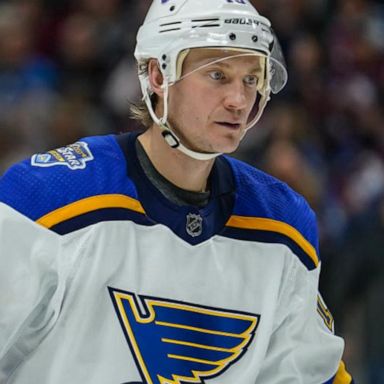 PHOTO: Defenseman Jay Bouwmeester, 36, suffered a cardiac episode and collapsed on the St. Louis bench after completing his shift, according to a statement by Blues General Manager Doug Armstrong.