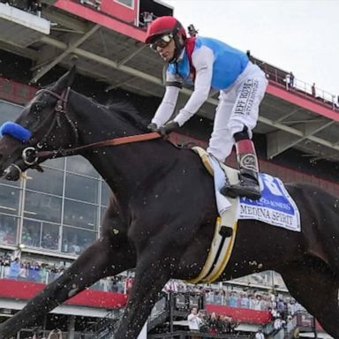 Medina Spirit, the winner of this year's Kentucky Derby, died of a heart attack following a workout at California's Santa Anita Park, the horse's trainer announced.