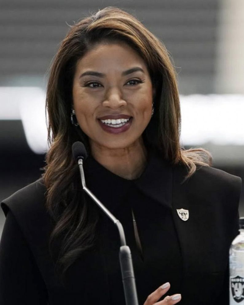 Las Vegas Raiders hire the first Black female team president in