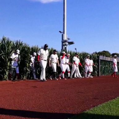 The Chicago Cubs and Cincinnati Reds played a game at the Field of Dreams in Iowa on Thursday, in the second edition of the MLB’s homage to the classic 1989 film starring Kevin Costner.