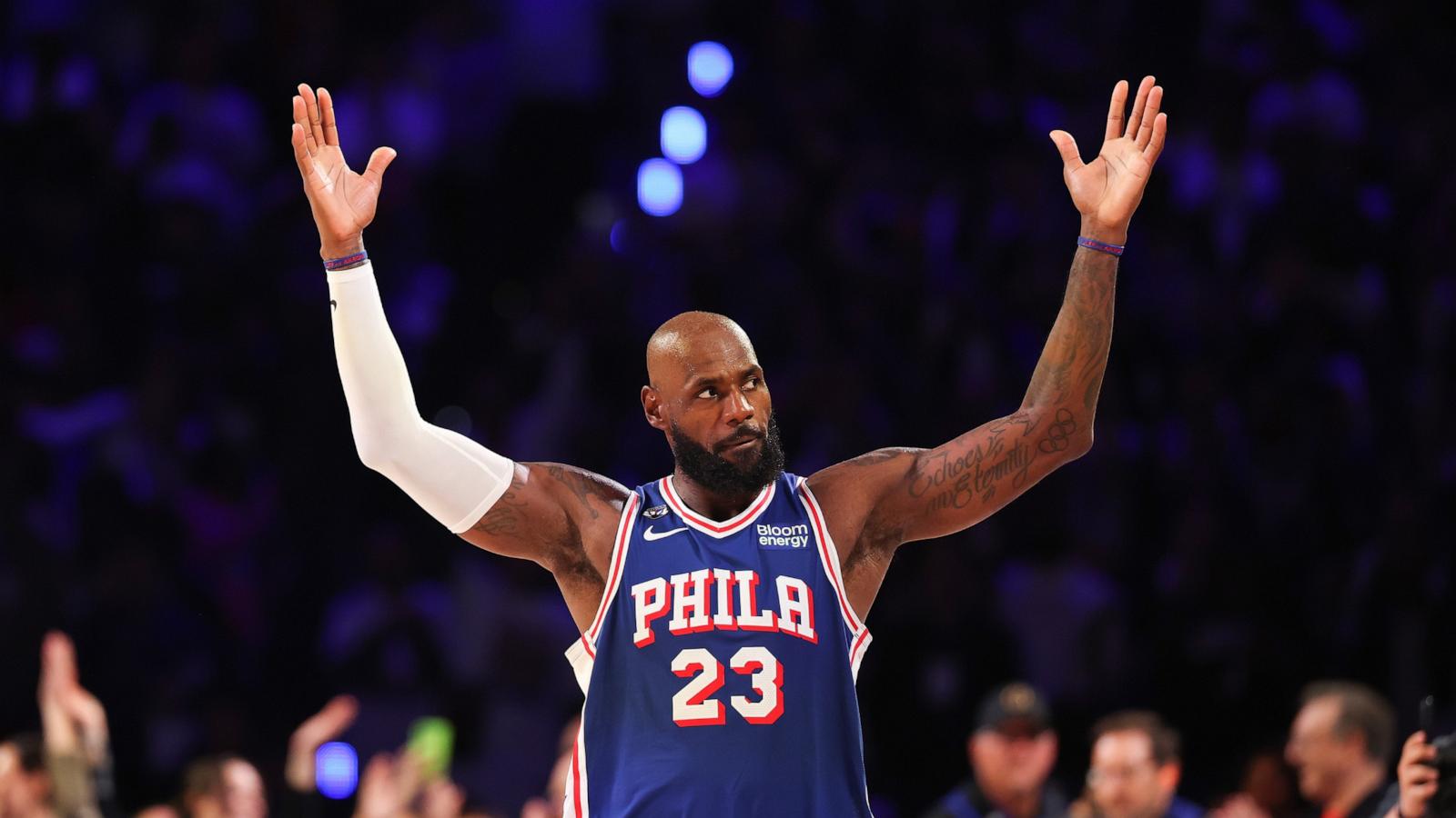 PHOTO: Cleveland Cavaliers v Philadelphia 76ers