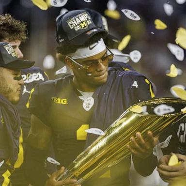 VIDEO: Michigan Wolverines complete perfect season