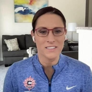 VIDEO: WNBA coach Stephanie White talks Caitlin Clark's historic endorsement deal