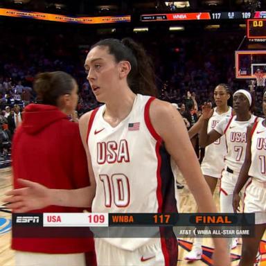 VIDEO: WNBA All-Stars upset Team USA