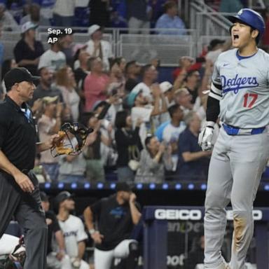 VIDEO: Bids for historic Ohtani 50-50 ball reach new heights