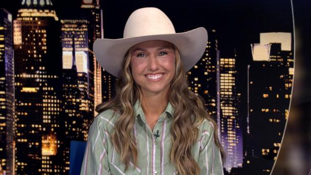 VIDEO: Bull-riding champ gives inside look at her adrenaline-fueled sport
