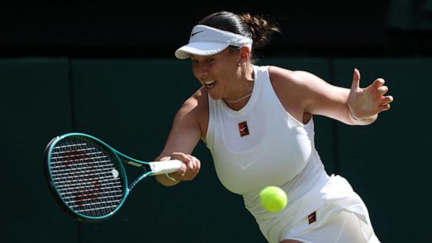 VIDEO: Amanda Anisimova becomes 1st American to make Wimbledon final since Serena Williams