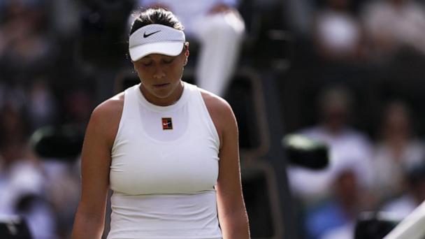 Anisimova loses in straight sets in Wimbledon final
