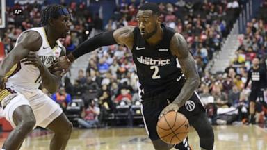 VIDEO: NBA All-Star John Wall takes leadership role with Howard basketball