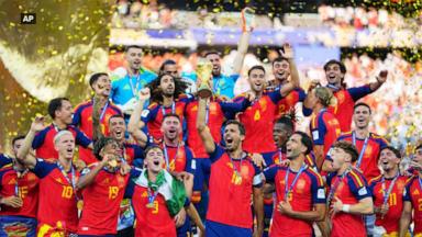 VIDEO: Spain cements soccer dominance, crowned World Cup champions