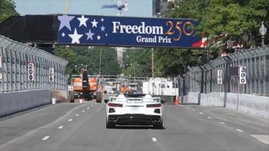 VIDEO: IndyCars to zoom through Washington, DC, for Freedom 250 Grand Prix 