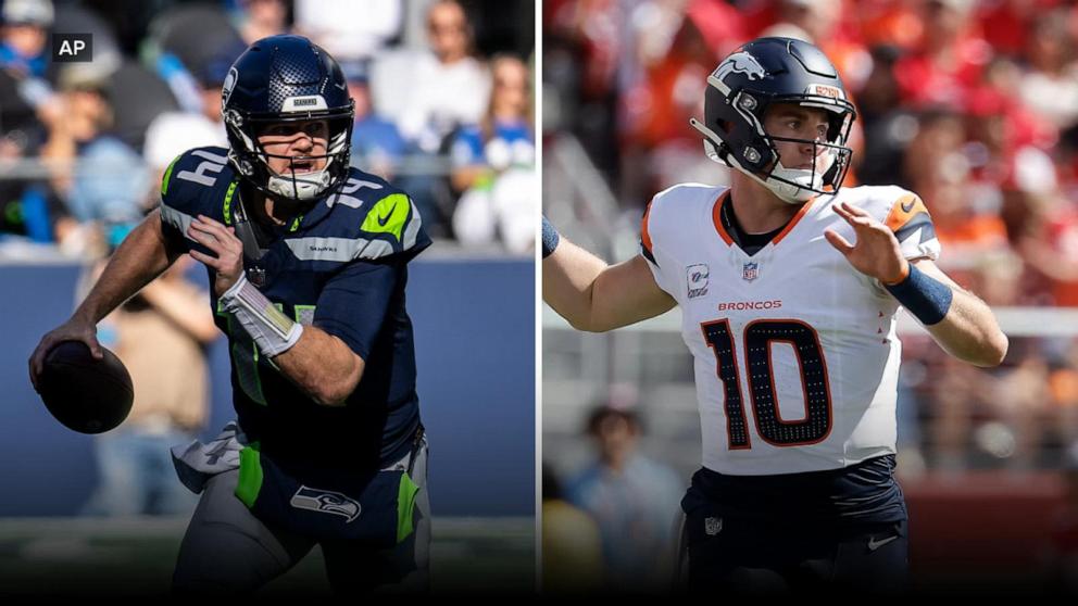 Seahawks and Broncos meet in rare color-vs-color Thursday night game