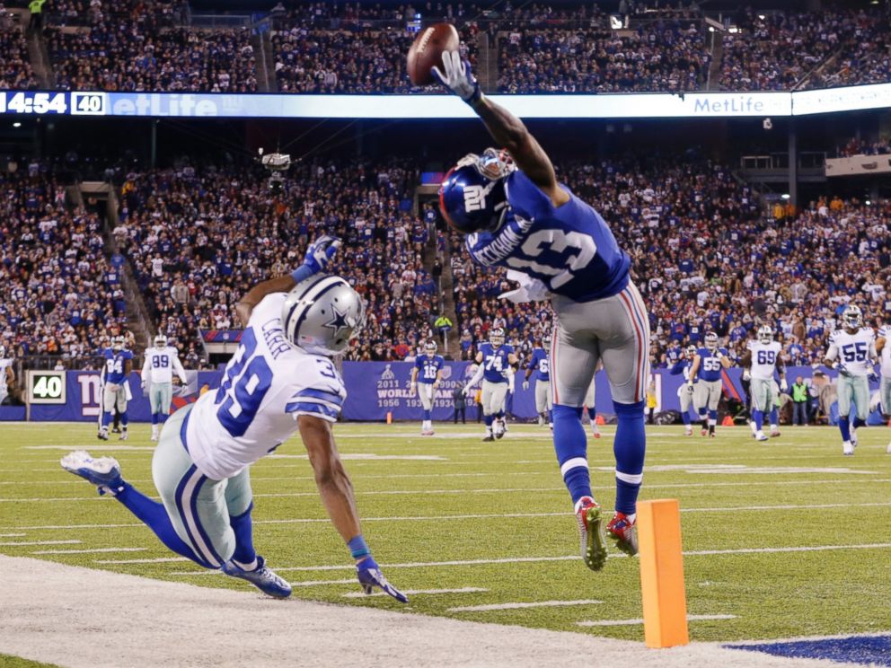 Odell Beckham Jr. Made One of the Greatest Football Catches Ever ABC News