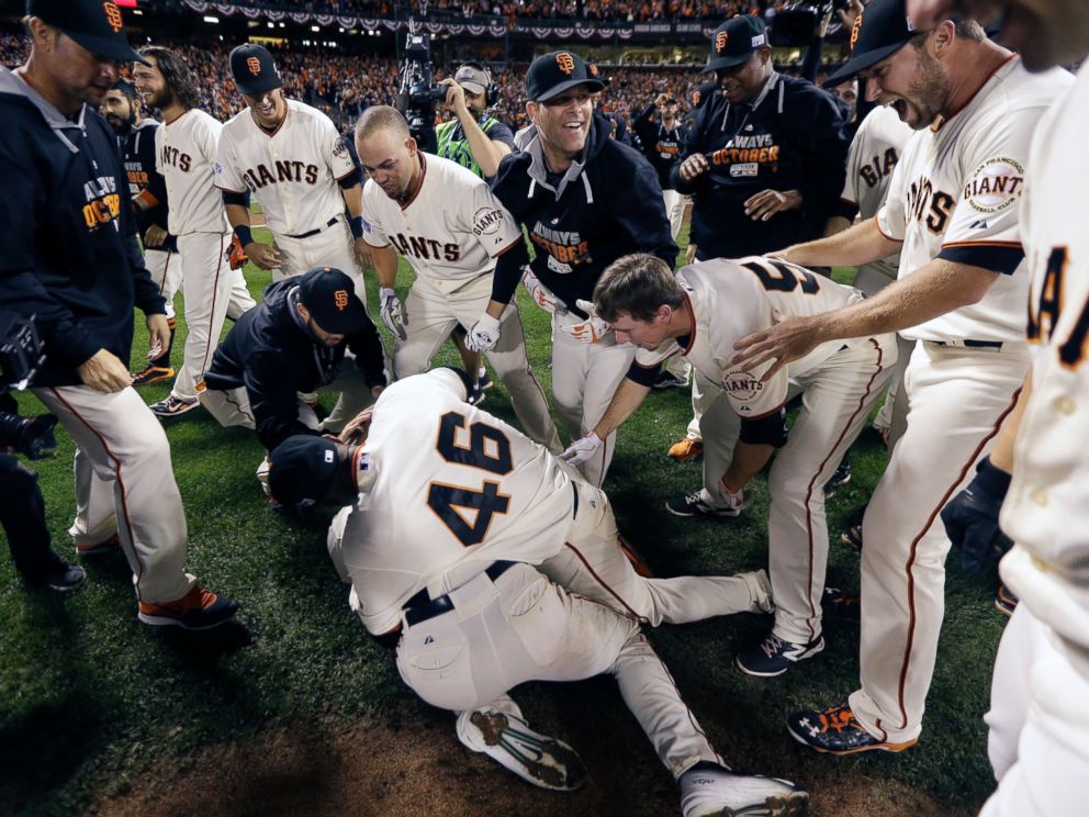 Great Pitching Lifts Giants To World Series Win : NPR