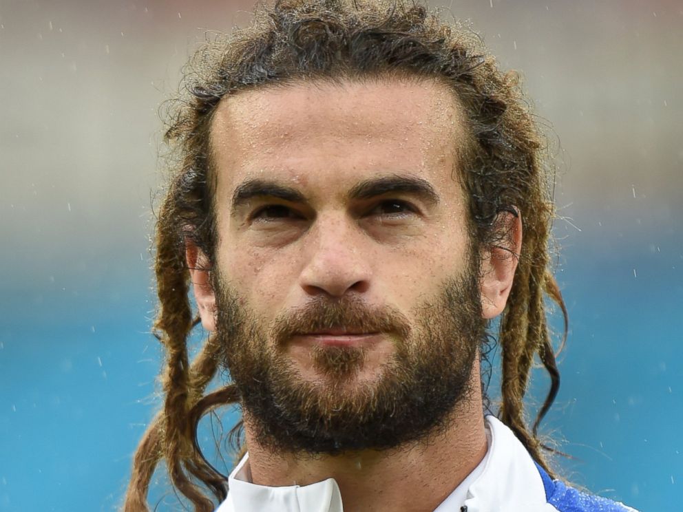Kyle Beckerman at the World Cup 2014 game USA versus Germany game.