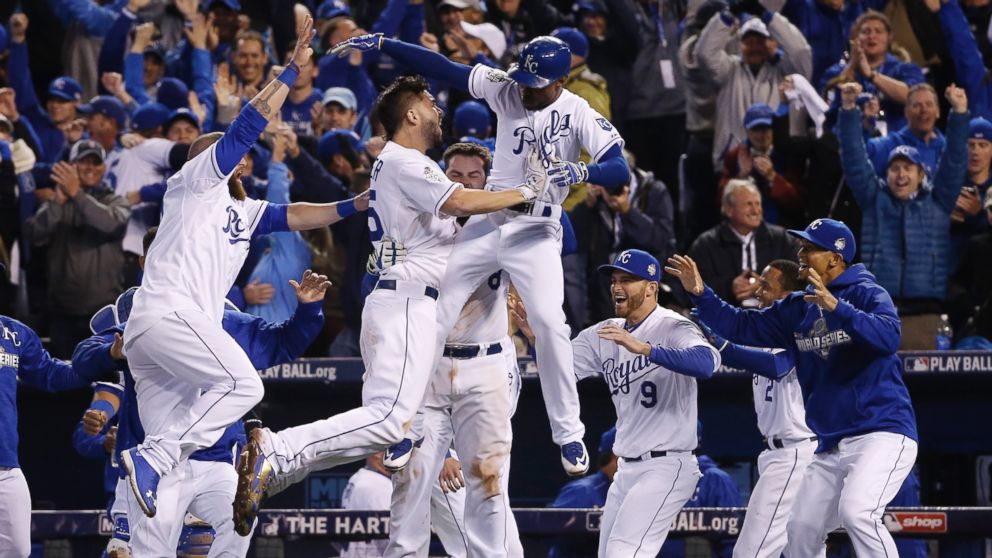  MLB Kansas City Royals 2015 World Series Champions