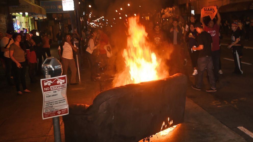 San Francisco Giants win World Series and then SF riots