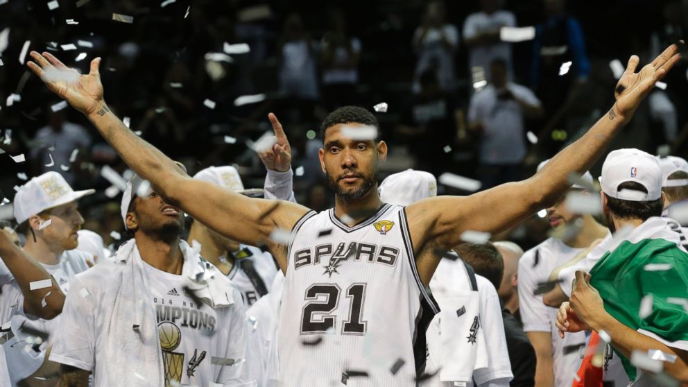 Tim Duncan and the Spurs Are NBA Champs 