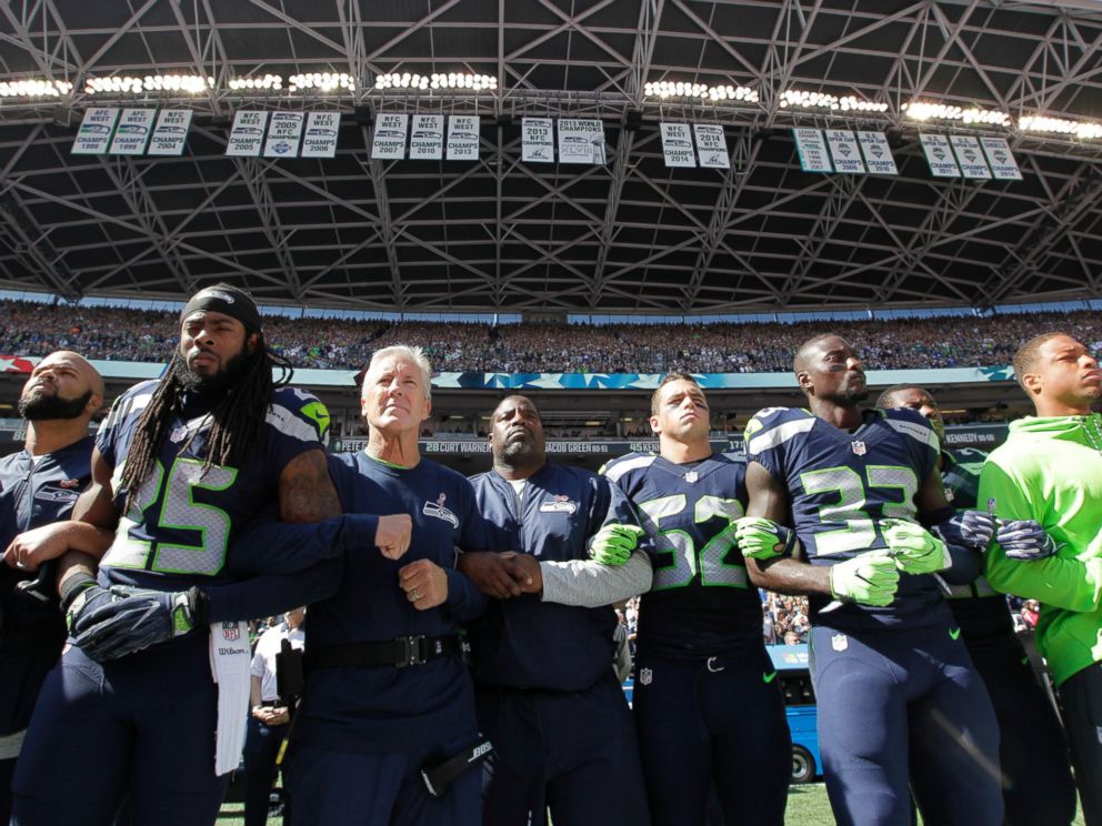 NFL Protests Grow Sunday as Players Follow Kaepernick's ...