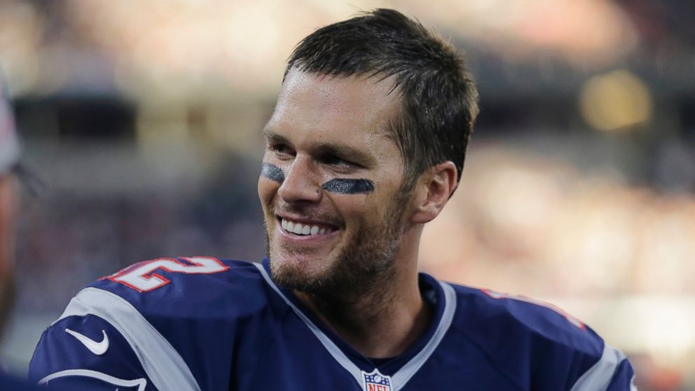 New England Patriots' Tom Brady is seen, Oct. 11, 2015, in Arlington, Texas.