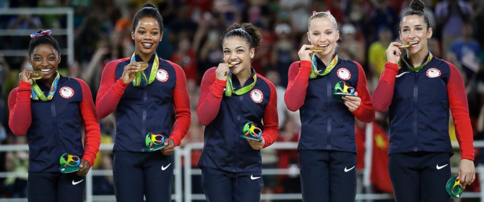 Olympics 2016: Simone Biles and 'Final Five' of US Women's Gymnastics Make  History Under Pressure - ABC News