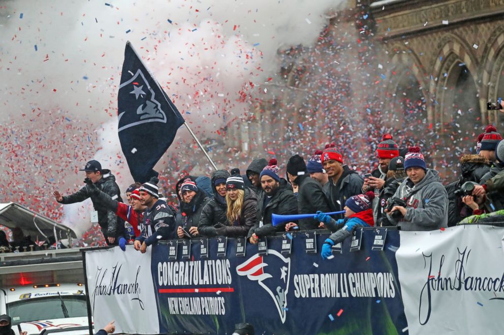 Patriots celebrate Super Bowl victory in Boston - ABC News