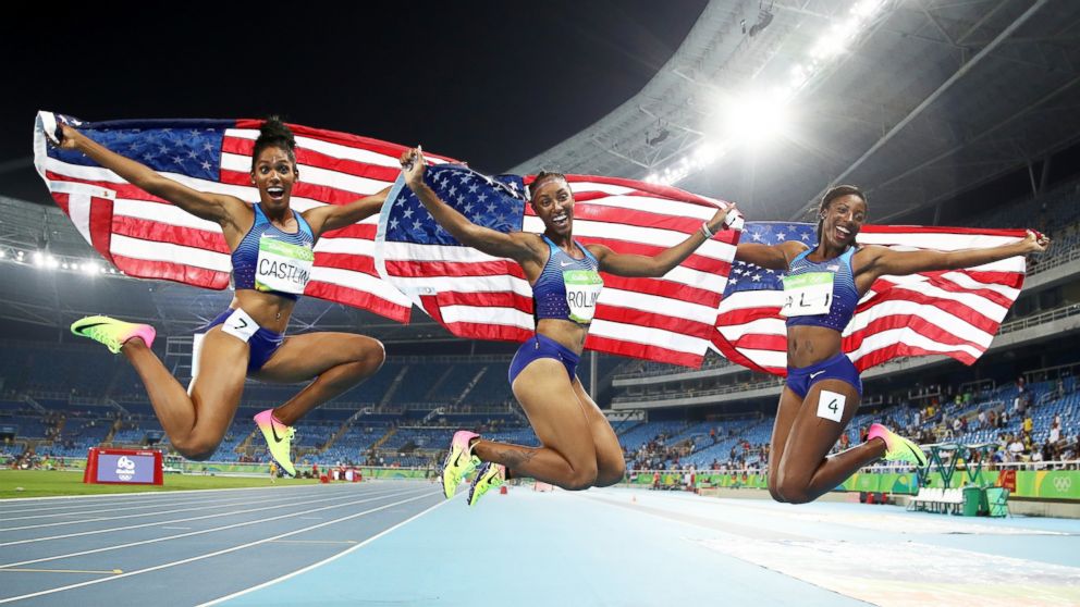 Us Women Sweep 100 Meter Hurdles In Rio For First Time