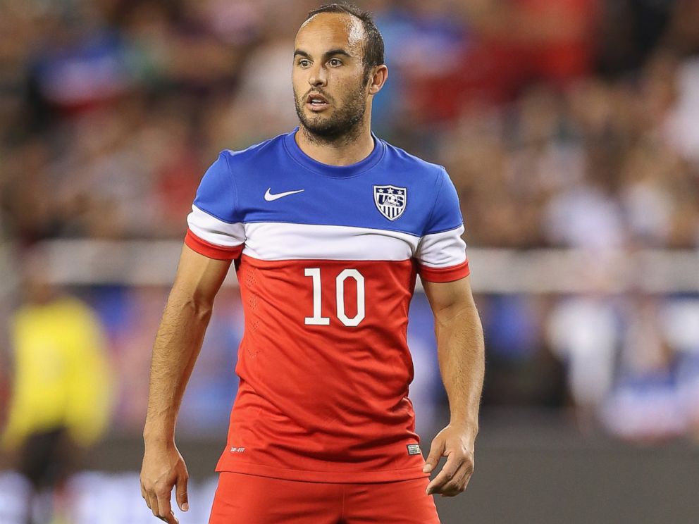 PHOTO: Landon Donovan #10 of USA during the International Friendly against Mexico at University of Phoenix Stadium on April 2, 2014 in Glendale, Arizona.