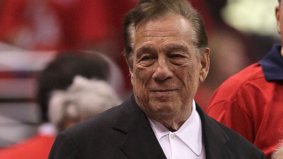 Los Angeles Clippers owner Donald Sterling stands on the sidelines before the game with the Memphis Grizzlies in Game Three of the Western Conference Quarterfinals in the 2012 NBA Playoffs on May 5, 2011 at Staples Center in Los Angeles, Calif.  