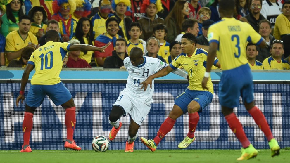 Ecuador Edges Honduras 2-1: 2014 FIFA World Cup Live Updates Day 9 ...
