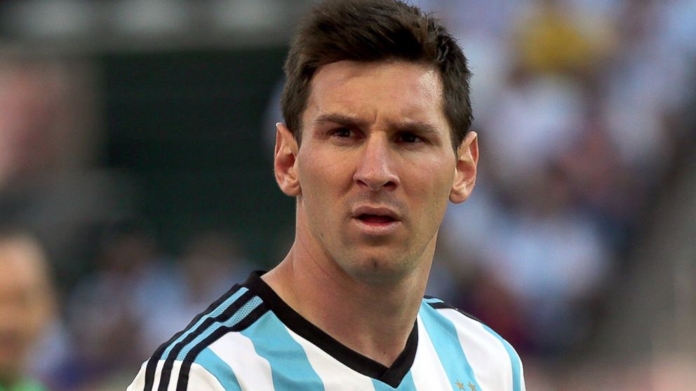 PHOTO: Lionel Messi of Argentina looks on during the 2014 FIFA World Cup Brazil Round of 16 match between Argentina and Switzerland at Arena de Sao Paulo on July 1, 2014 in Sao Paulo, Brazil. 