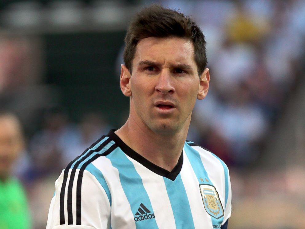 PHOTO: Lionel Messi of Argentina looks on during the 2014 FIFA World Cup Brazil Round of 16 match between Argentina and Switzerland at Arena de Sao Paulo on July 1, 2014 in Sao Paulo, Brazil.